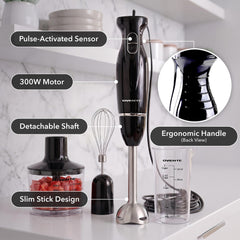 OVENTE food chopper detail emphasizing quick small-quantity chopping