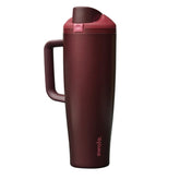 Owala FreeSip 40 oz frente mostrando color Black Cherry y capacidad