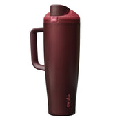 Owala FreeSip 40 oz frente mostrando color Black Cherry y capacidad