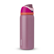 Owala FreeSip front view showing Crown Jewel finish and capacity benefit