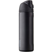 Owala front view showing bottle shape and color, durable design benefits