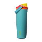 Owala FreeSip Sway front view showing bottle shape and Summer Sweetness color, easy portability