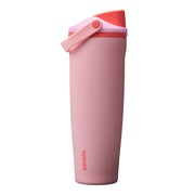 Owala FreeSip Sway vista frontal color Angel Food Cake con capacidad grande