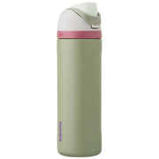 Owala FreeSip front view showing Neo Sage finish and branding for stylish hydration