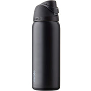 Owala FreeSip front view showing bottle and durable finish and stylish dark color