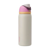 Owala FreeSip front view showing bottle design and capacity benefit