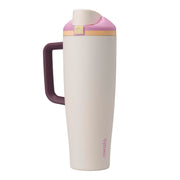 Owala FreeSip front view showing 40 oz capacity and durable finish benefit hydration on the go