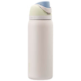 Owala FreeSip front view showing bottle color and shape, stylish and durable