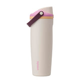 Owala FreeSip Sway front view showing bottle shape and Daybreak color for easy-grab hydration