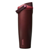 Owala FreeSip Sway frontal muestra diseño Black Cherry y capacidad segura