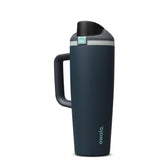 Owala FreeSip front view Foggy Tide showing full tumbler and color advantage