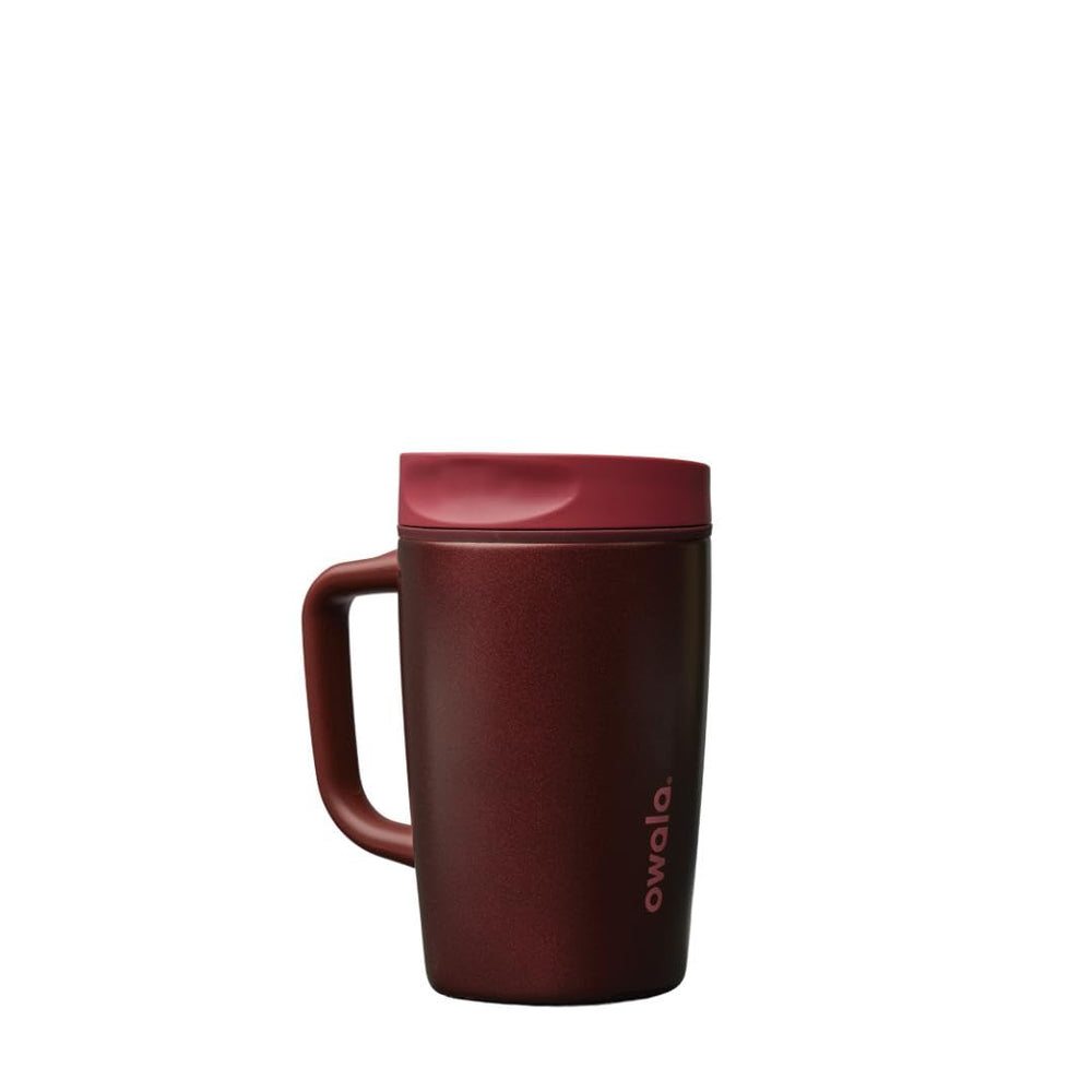 Owala vaso frontal Black Cherry mostrando diseño elegante y capacidad