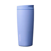 Owala SmoothSip front view showing Out of the Blue color and leakproof benefit