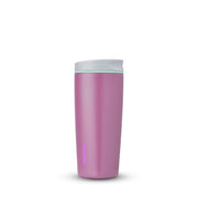 Owala SmoothSip vista frontal mostrando color Plum Perfect y forma práctica