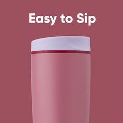 Owala detalle de la boquilla SmoothSip para sorbo cómodo y sin salpicaduras