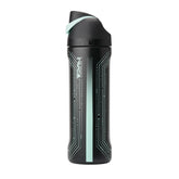 Owala Tron 24 oz front view showing sleek black finish and glow accents for visibility