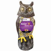 Owlsome búho de jardín frontal con apariencia realista y protección visual