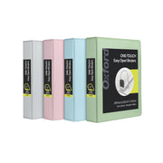 Oxford carpeta frontal ClearVue mostrando portada personalizable y organización rápida