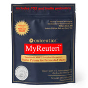 oxiceutics front packaging showing box and sachets, clear product presentation benefit
