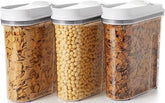 OXO Good Grips frontal del pack de tres dispensadores manteniendo orden