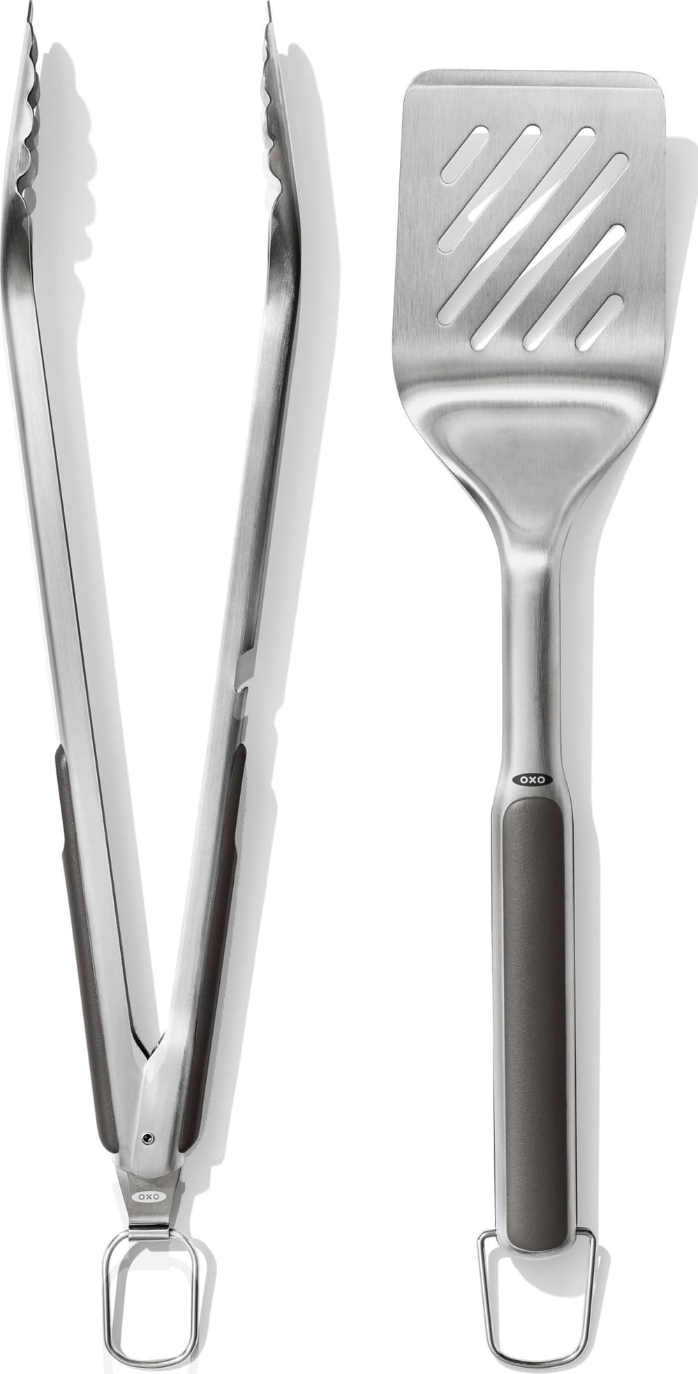 OXO espátula frontal con agarre seguro y control al voltear
