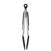 OXO pinzas 9 pulgadas frontal mostrando diseño resistente y acabado profesional