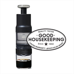 OXO Rapid Brewer primer plano del filtro de acero inoxidable y sus beneficios