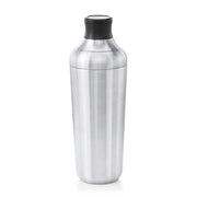 OXO stainless cocktail shaker front view showing neat professional finish and ease