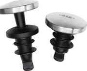 OXO SteeL tapón frente pack mostrando diseño y utilidad