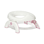 OXO Tot orinal frontal mostrando diseño compacto y transporte fácil