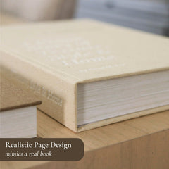 Paige McRae Home & Decor textura de lino y borde, sensación premium táctil