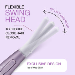 Panasonic ES-WF71-V cabeza flexible, adapta el corte al contorno facial