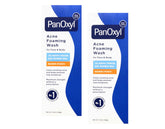 PanOxyl frente del tubo pack de 2 mostrando diseño y cantidad beneficioso
