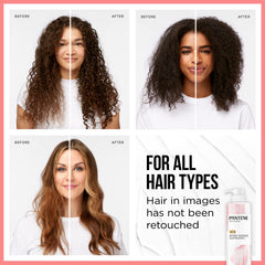 Pantene textura cremosa del acondicionador, desenredo y suavidad inmediata