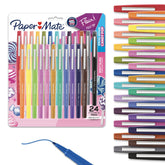 Paper Mate frontal del paquete de 24 colores mostrando variedad y orden