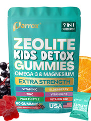 Parrox front packaging jar showing label and berry flavor benefit