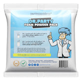 Partymachines front packaging showing powder pack and clear instructions benefit quick setup