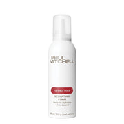 Paul Mitchell envase frontal de Sculpting Foam mostrando diseño y tamaño útil
