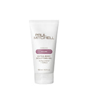 Paul Mitchell envase frontal mostrando tamaño y diseño, aporta volumen