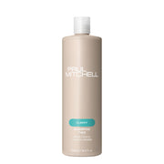 Paul Mitchell botella frontal mostrando diseño y limpieza profunda