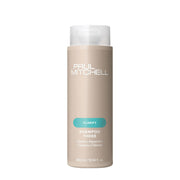 Paul Mitchell botella frontal mostrando el champú clarificante para nadadores