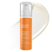 Paula's Choice front bottle showing clean clinical packaging and visible product benefit