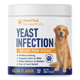 PawVital frasco frontal de 150 masticables muestra presentación y etiqueta clara