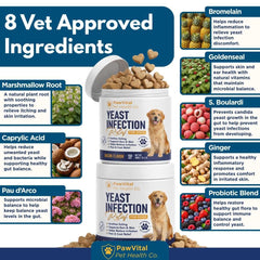 PawVital ingredientes naturales como zanahoria y remolacha usados para respaldo natural