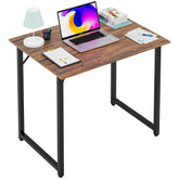 PayLessHere 32 inch desk front view showing compact, stable workspace