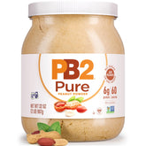 PB2 envase frontal de 2 lb mostrando presentación y ahorro