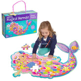 Peaceable Kingdom empaque frontal colorido que muestra sirena y beneficios educativos