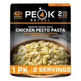 Peak Refuel empaque frontal mostrando la marca y la ración ligera
