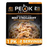 Peak Refuel paquete frontal mostrando marca y conveniencia