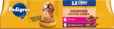 Pedigree lata frente mostrando la etiqueta y conveniencia
